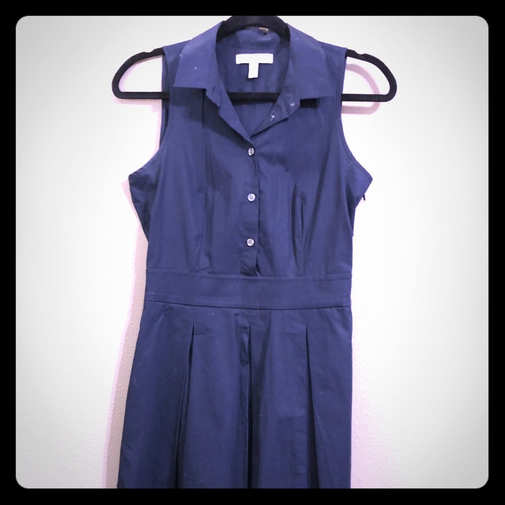 Banana Republic Navy shirt dress, size 2